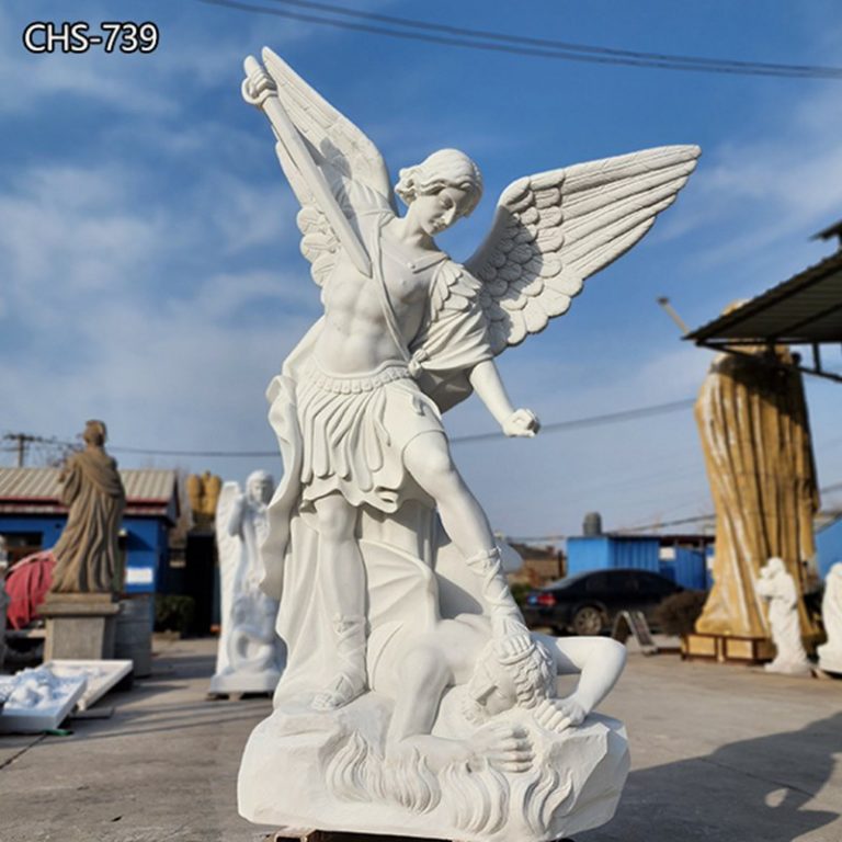 Marble St Michael Statue-YouFine Statue