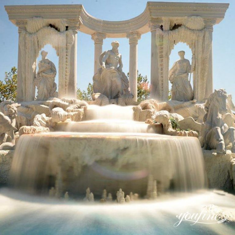 outdoor water fountain