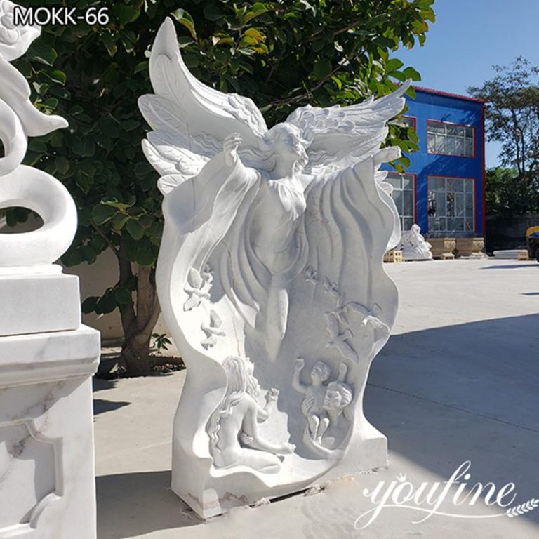 marble angel statue-YouFine Sculptuer