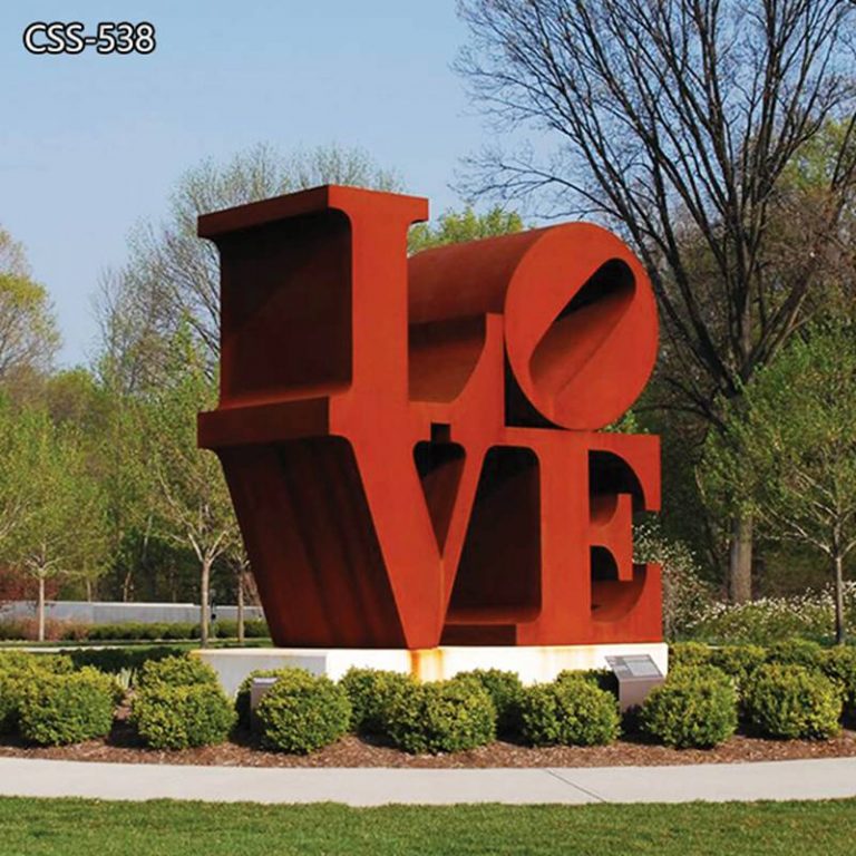 robert indiana love sculpture replica