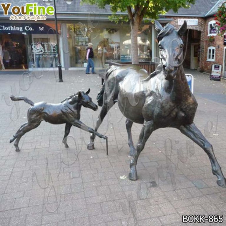 life size bronze horse statue-YouFine sculpture