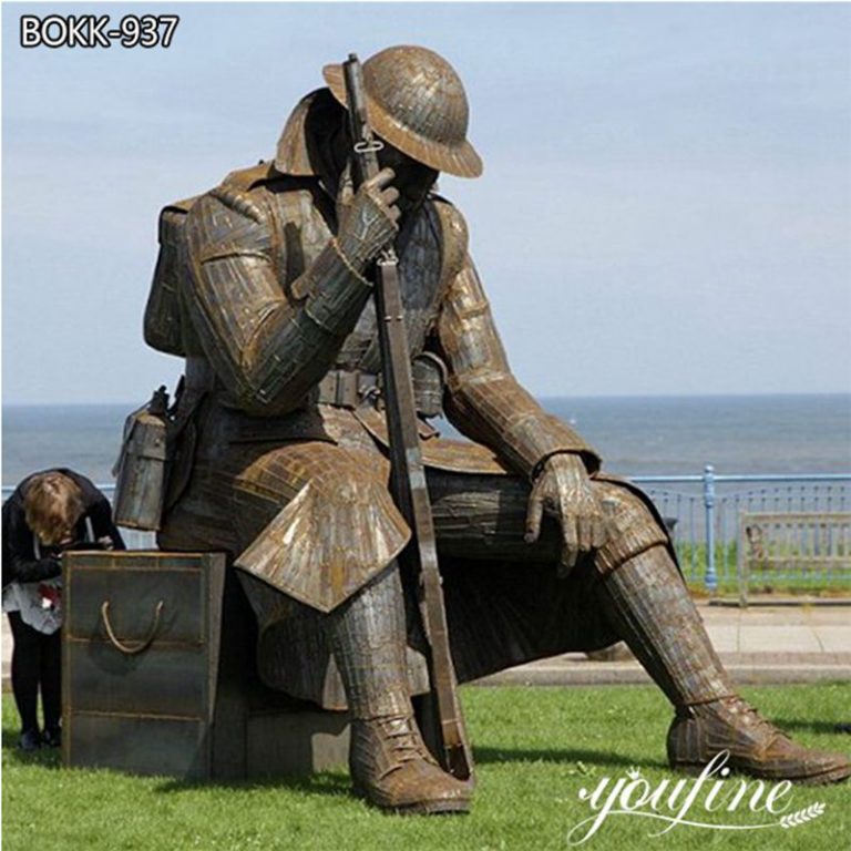 military bronze statue-YouFine Sculpture