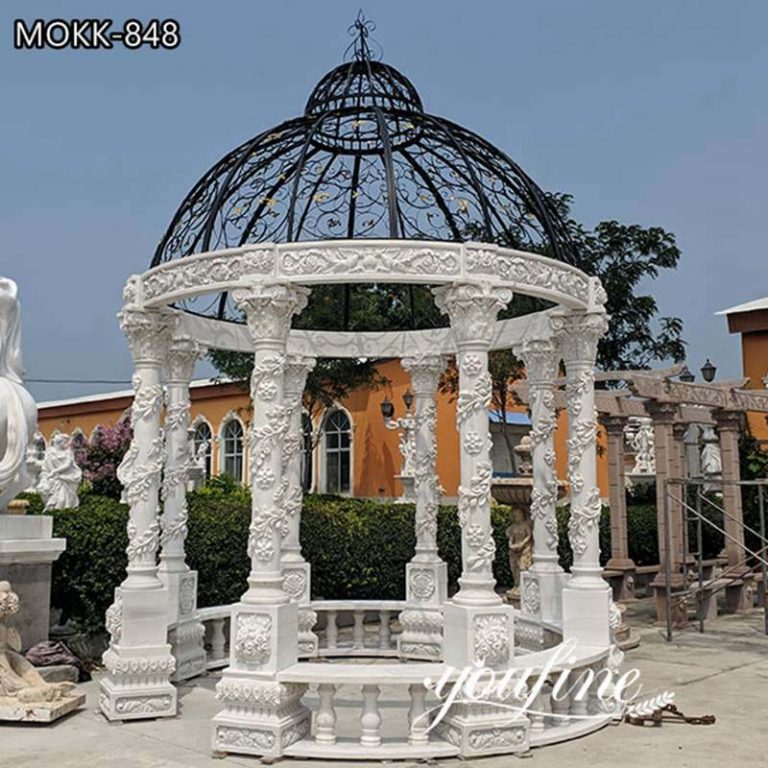 marble gazebo for sale-YouFine Sculpture