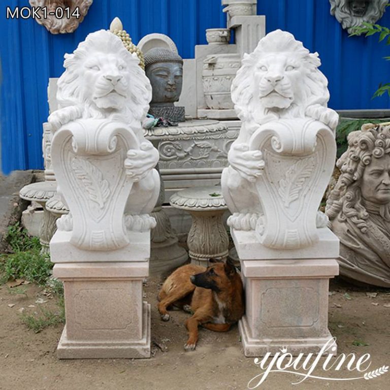 stone lion statue for sale-YouFine Sculpture