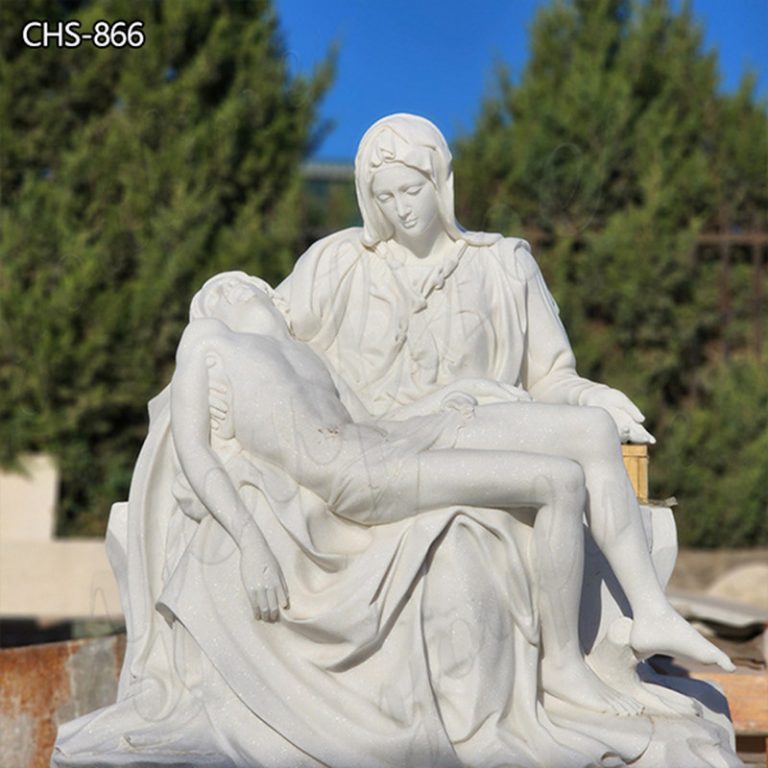 marble pieta statue