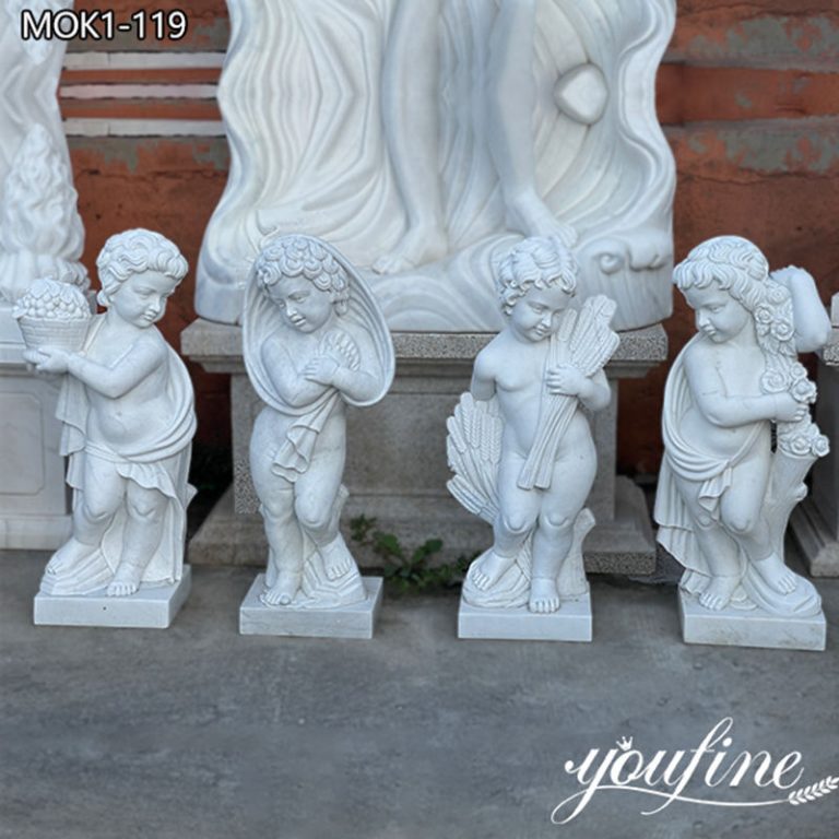 four seasons cherub statues-YouFine Statue1