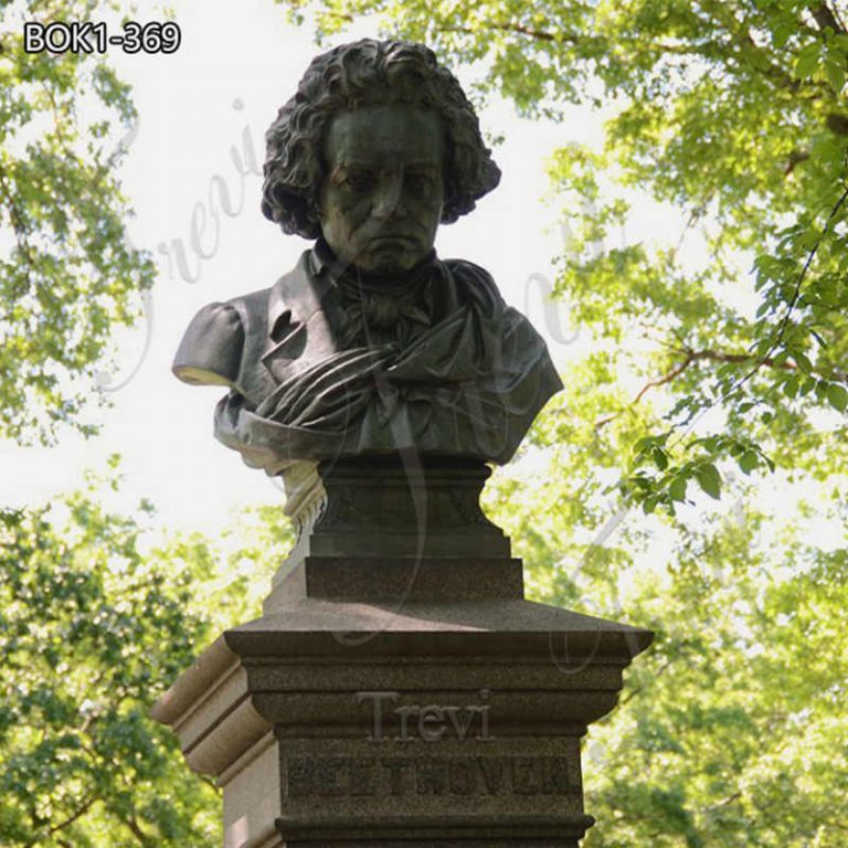 Beethoven bust statue-YouFine Statue-02