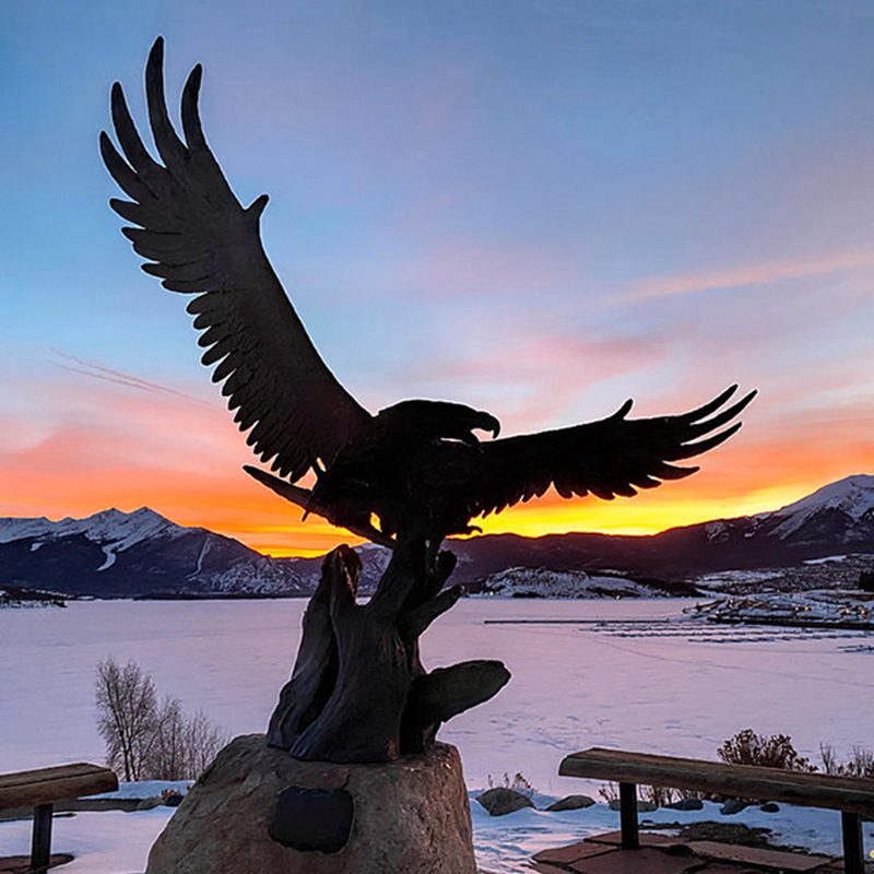 bald eagle sculpture-YouFine Sculptue