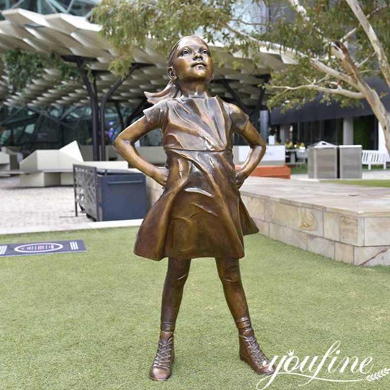 fearless girl statue replica