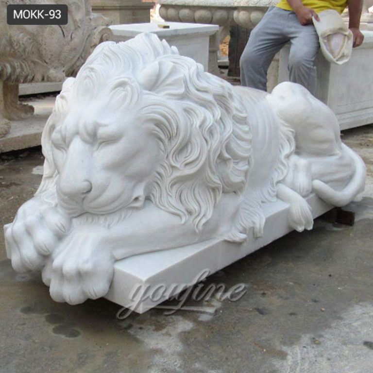 marble lion