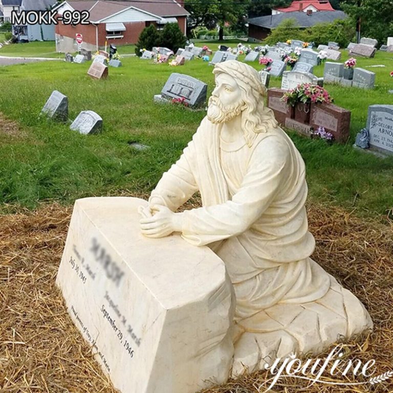 marble Jesus memorial