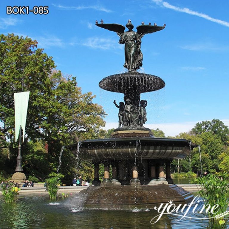 bronze angel fountain (2)