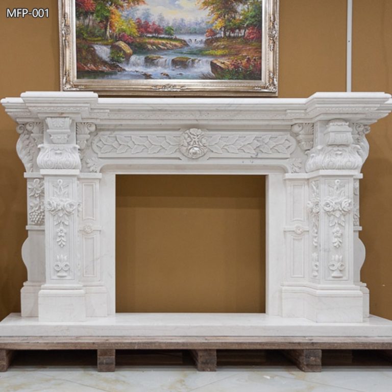 marble fireplace for sale (1)