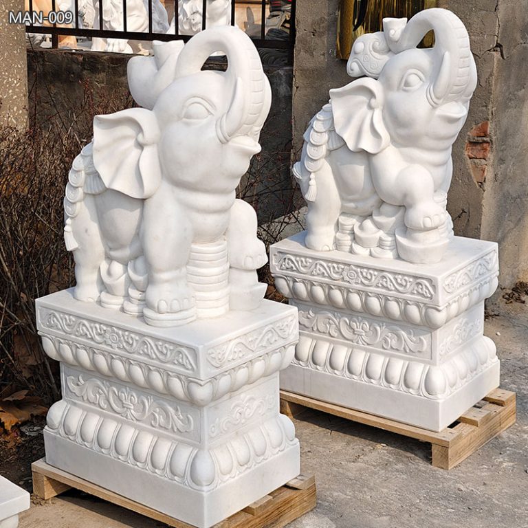 marble elephant statue (1)