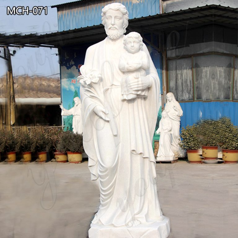 marble joseph statue for church